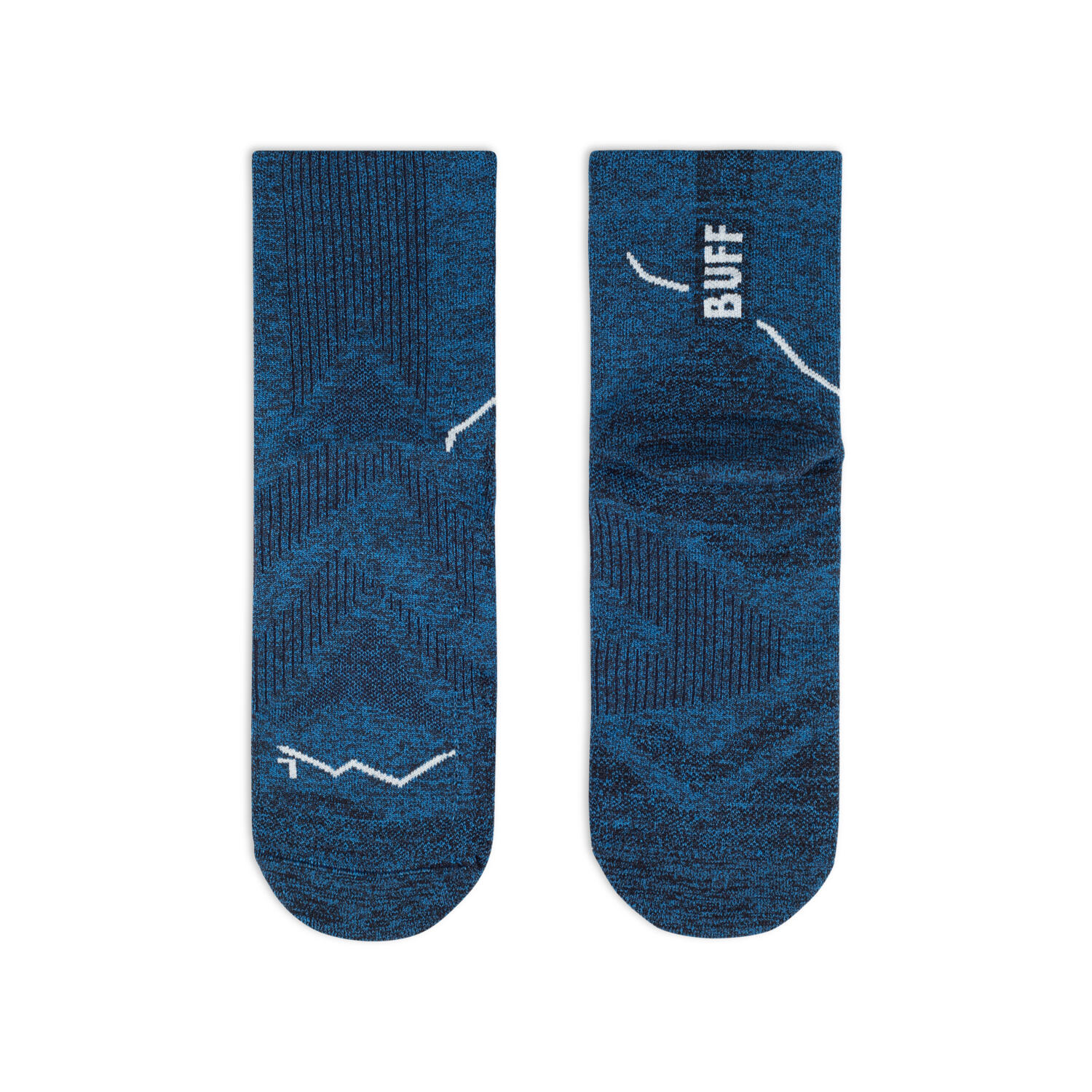 Calcetines DryFlx® media caña Unisex Buff Azul 3/4