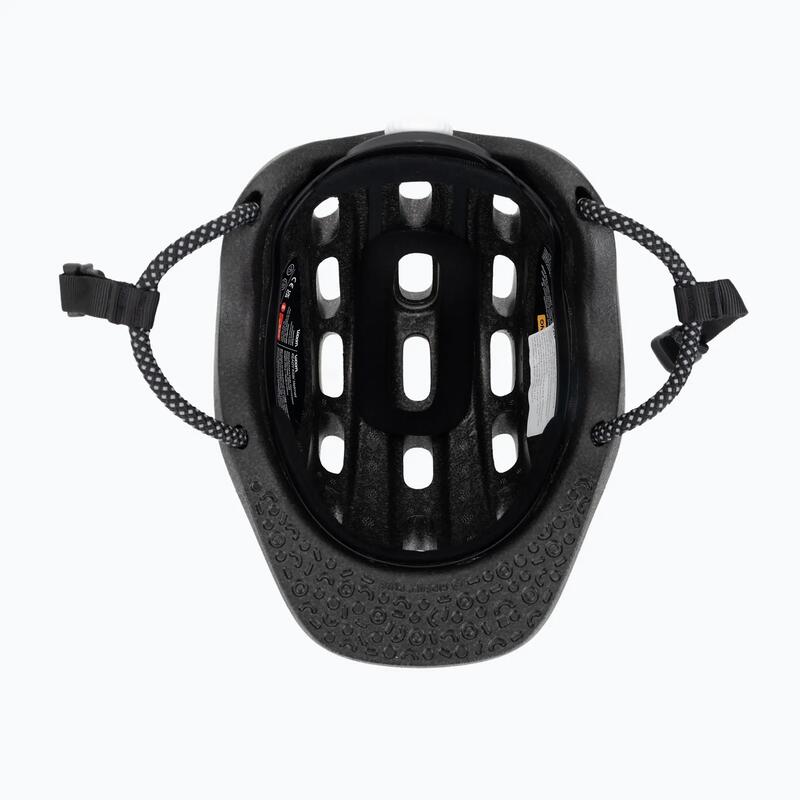 Cască copii WOOM Ready — S (50–53 cm), Gri‑Alb.