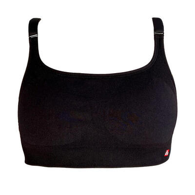 At-013 top sport - sport bh, zwart
