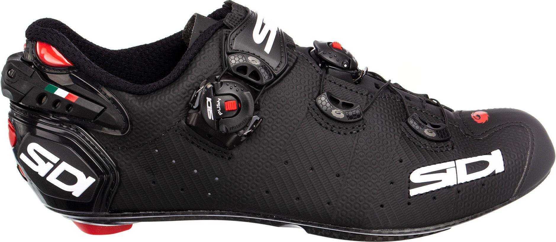 Sidi Wire 2 Carbon Rennradschuhe Mattschwarz 3/7