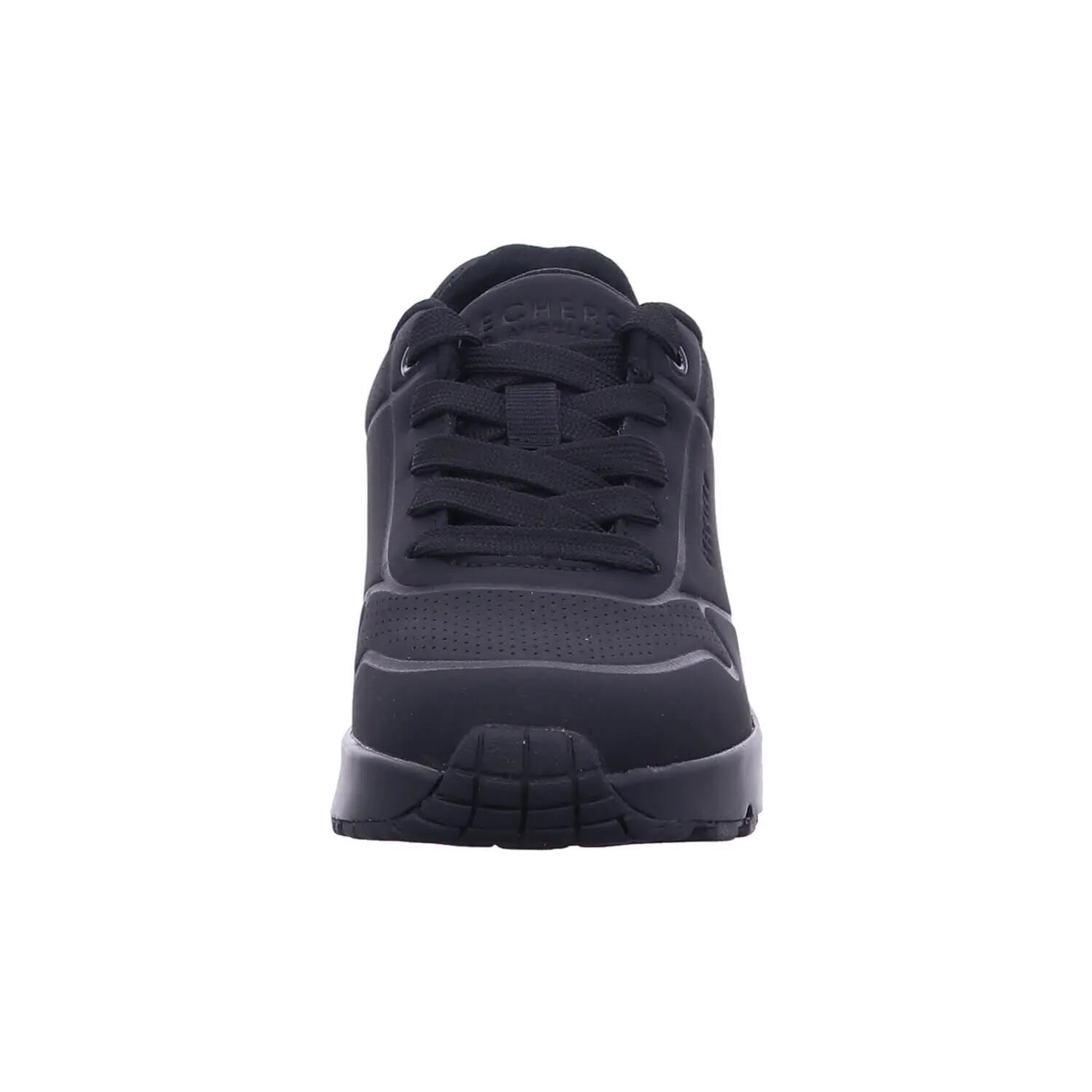 Scarpe Sportive PiattaformaBambini Skechers Uno Stand On Air Nero 7/7