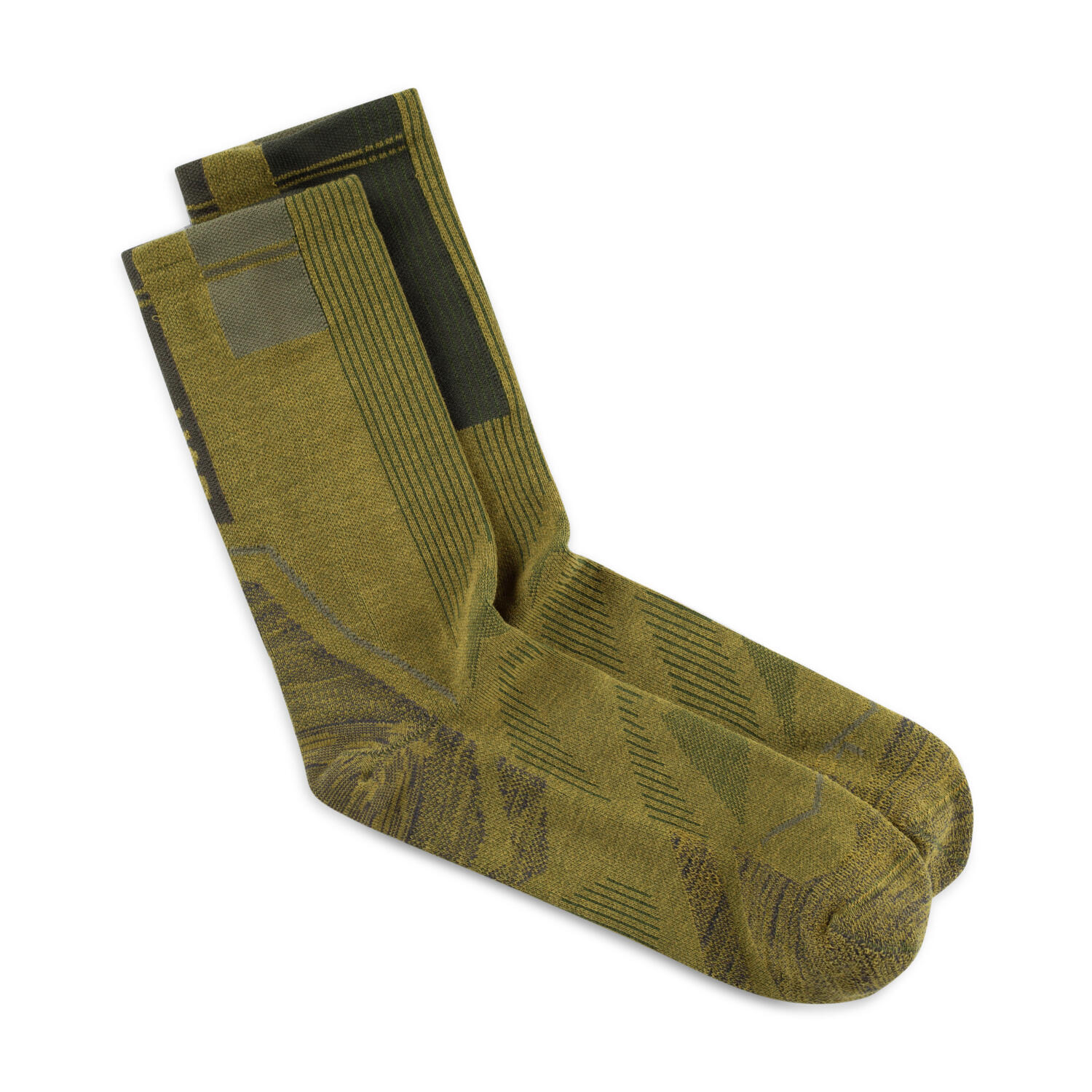 Calcetines LW lana merino caña alta Unisex Buff Verde 2/4