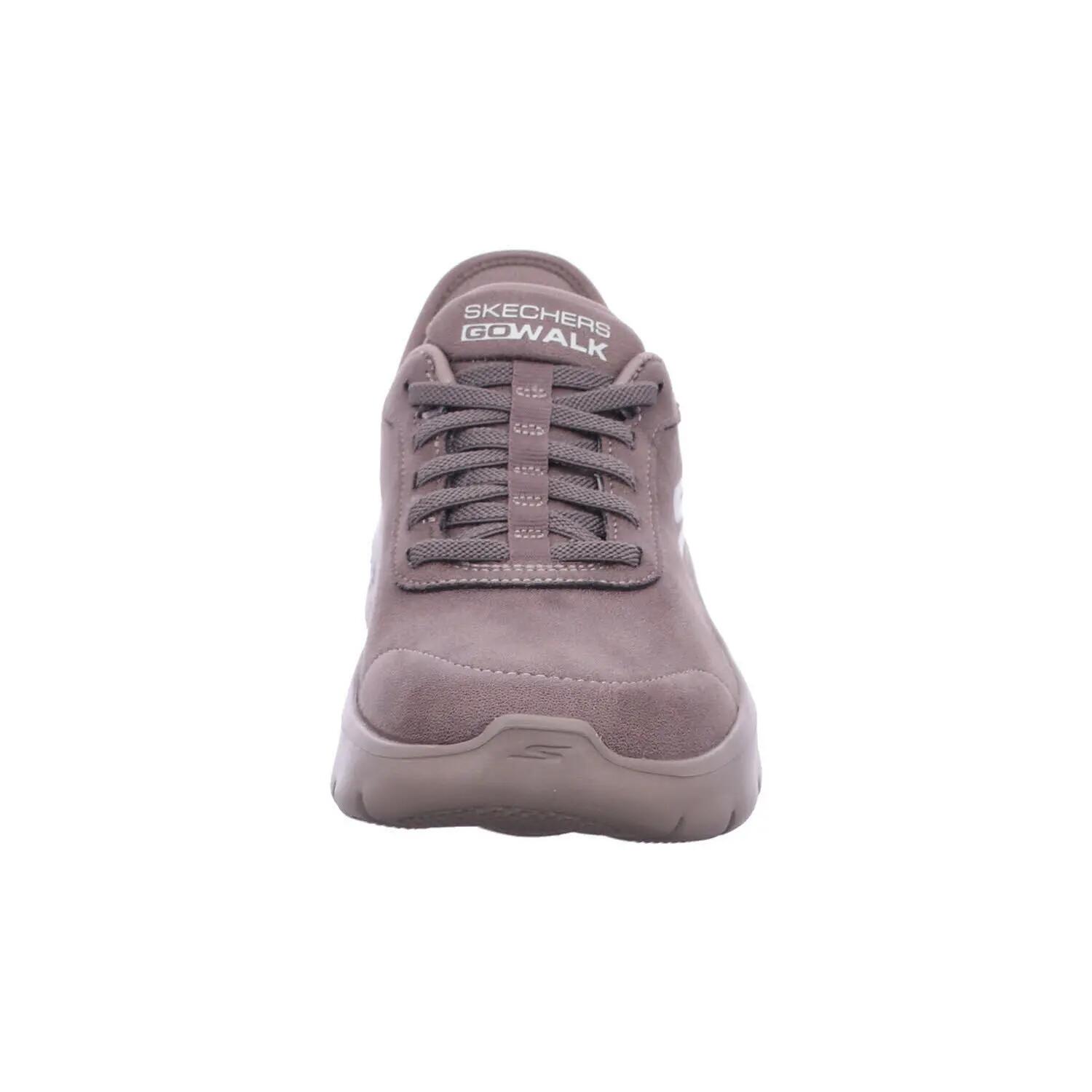 Skechers Damen GO WALK Flex Mali Slip Ins Sneaker Brown 7/7