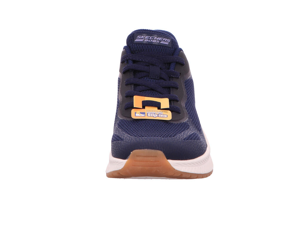 Sapatilhas Skechers Mulher Bobs Squad 4 - Staple Look Azul Marinho 6/6