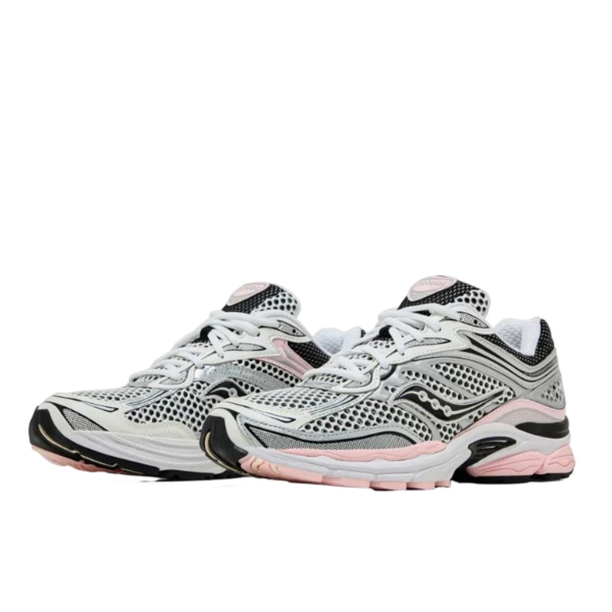 Scarpe Saucony ProGrid Omni 9 Silver Pink 2/5