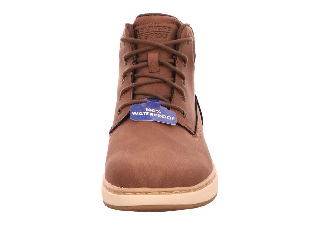 Buty SKECHERS GARLAN - DENO Brązowy 6/6