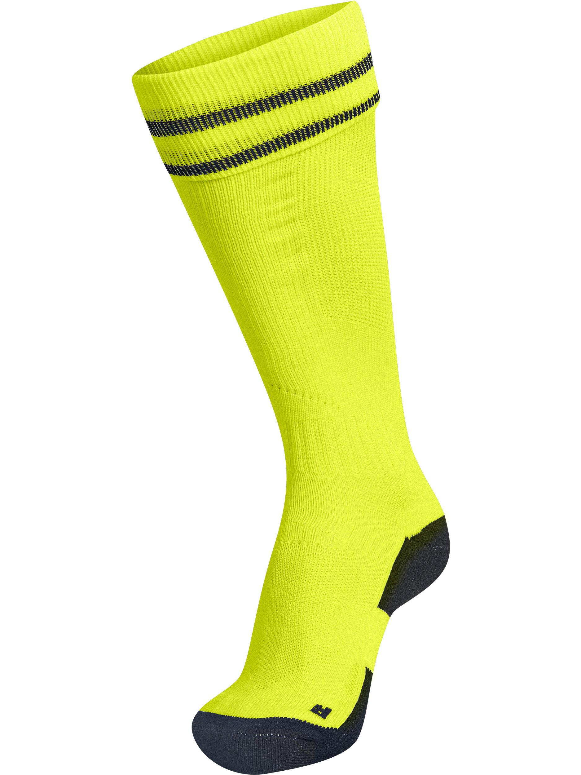 Hummel - Enfiler Fußball Socken Element Football Adulte Hummel - Chaussettes - Jaune|vert - 31/34 - Decathlon