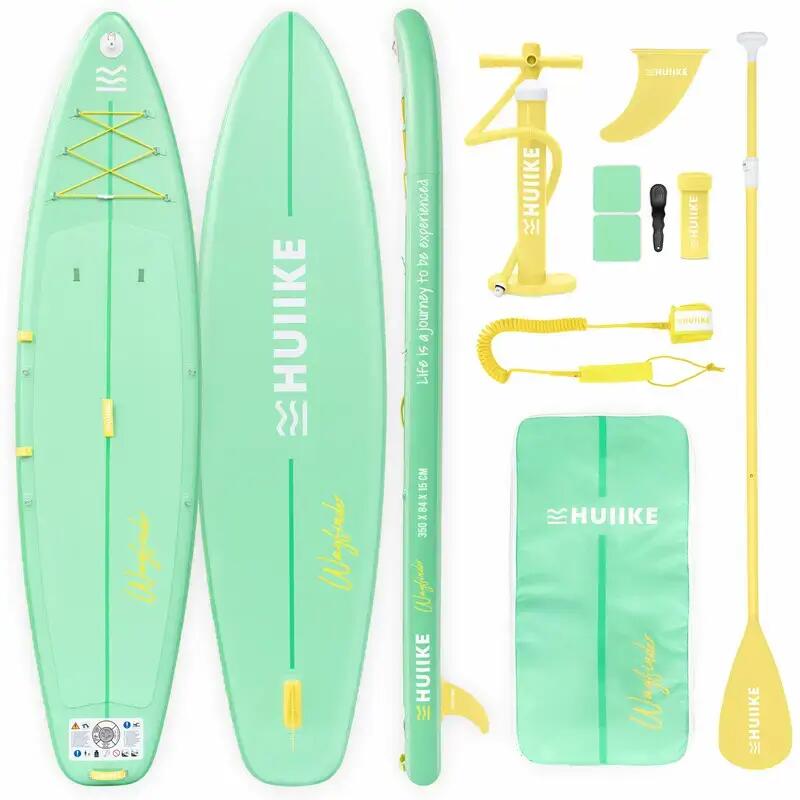 Stand Up Paddle Board Touring 11’6” with Accessories, Max. Load 331 lb, Aqua
