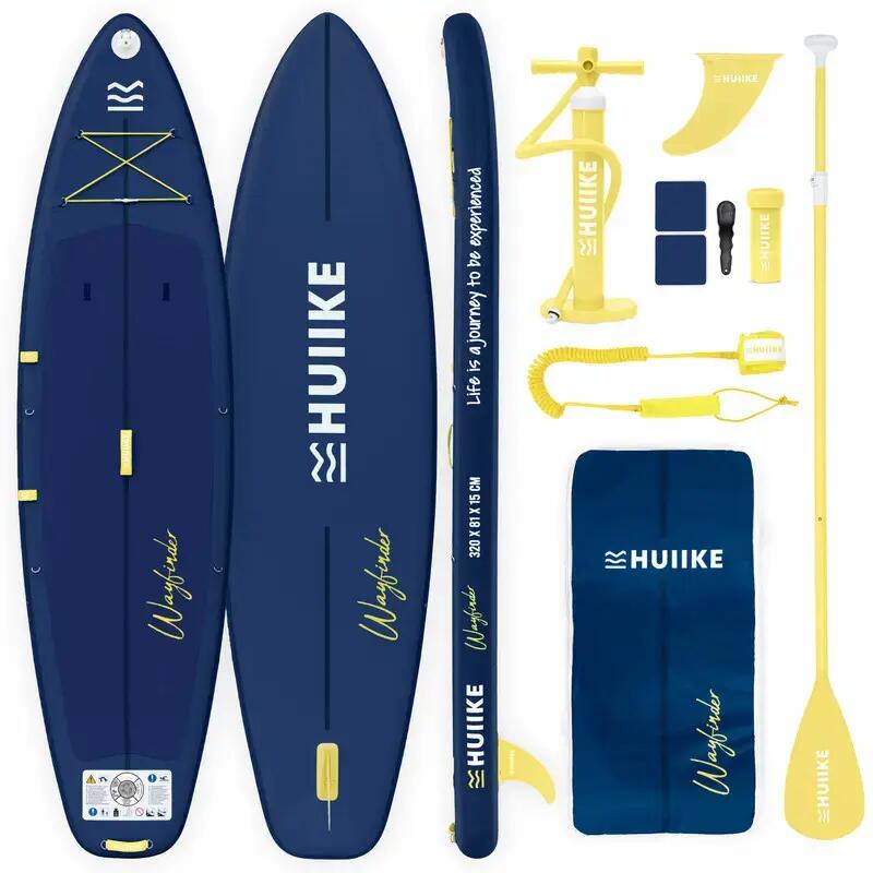 Stand Up Paddle Board Touring 10’6” with Accessories, Max. Load 287 lb, Navy