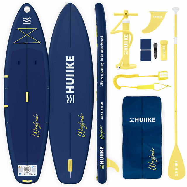 Tabla Paddle Surf Hinchable Touring 10’6” con Accesorios, hasta 130 kg, Navy