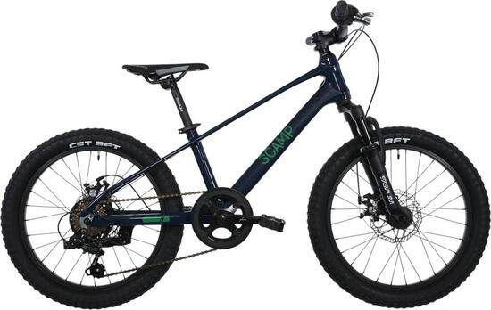 VTT Semi-Rigide Enfant Scamp TallFox Shimano Tourney 7V 20'' Bleu