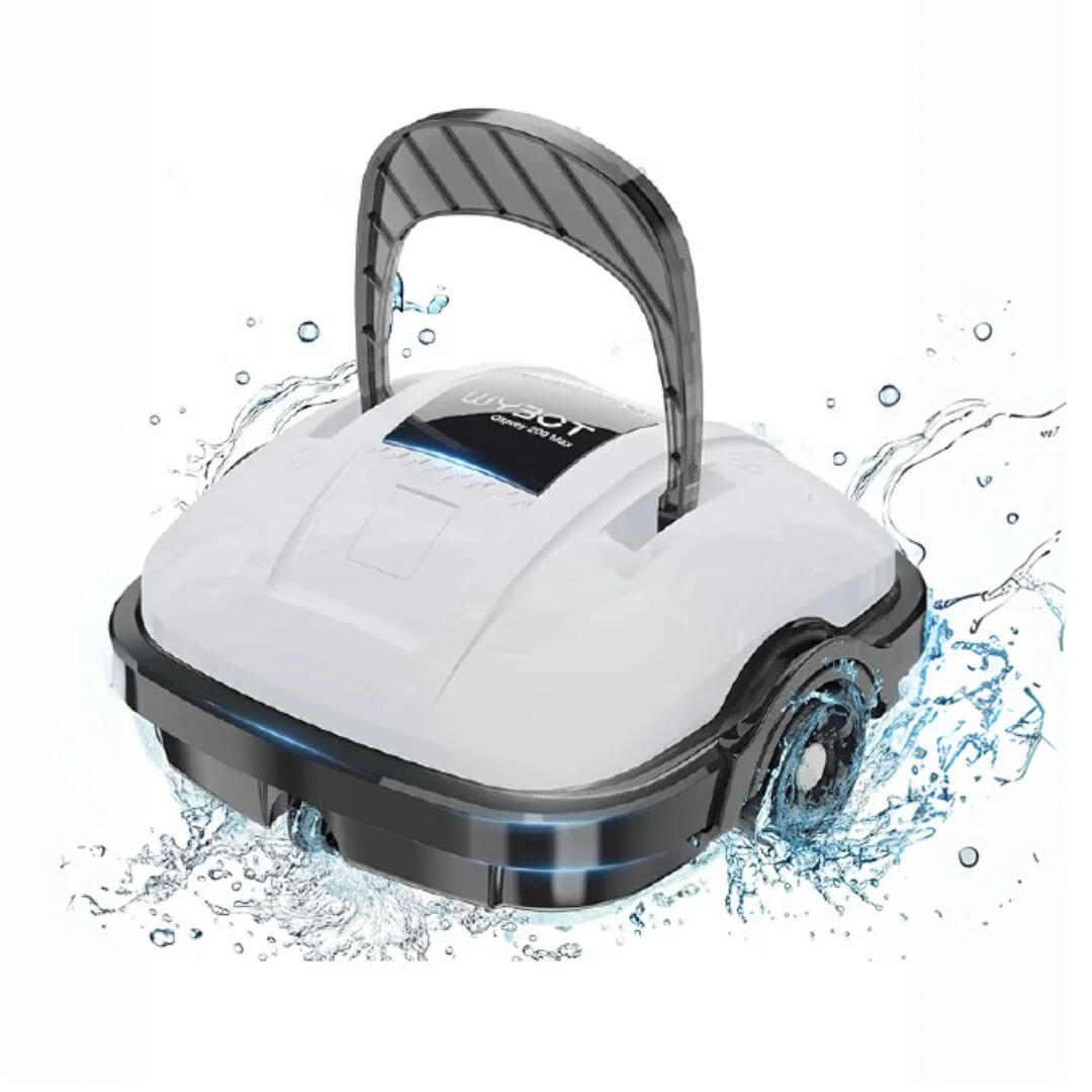 Robot électrique de piscine sans fil nettoyage des fonds 1/6