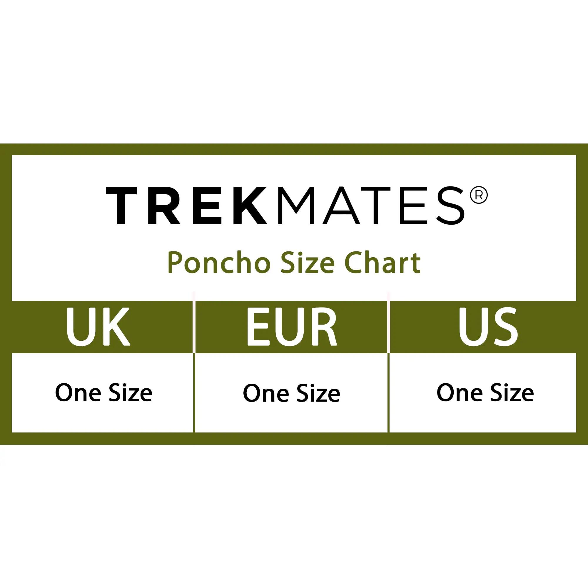 Trekmates - Poncho de randonnée imperméable Deluxe pour hommes et femmes 6/7