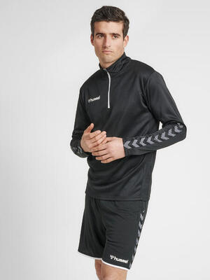 Zip Sudadera Hmlauthentic Multideporte Hombre Transpirable Diseño Ligero Hummel