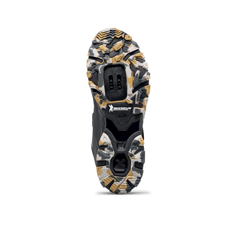 Pantofi ciclism MTB Northwave Spider Plus 3 | grip Michelin - verde (forest)