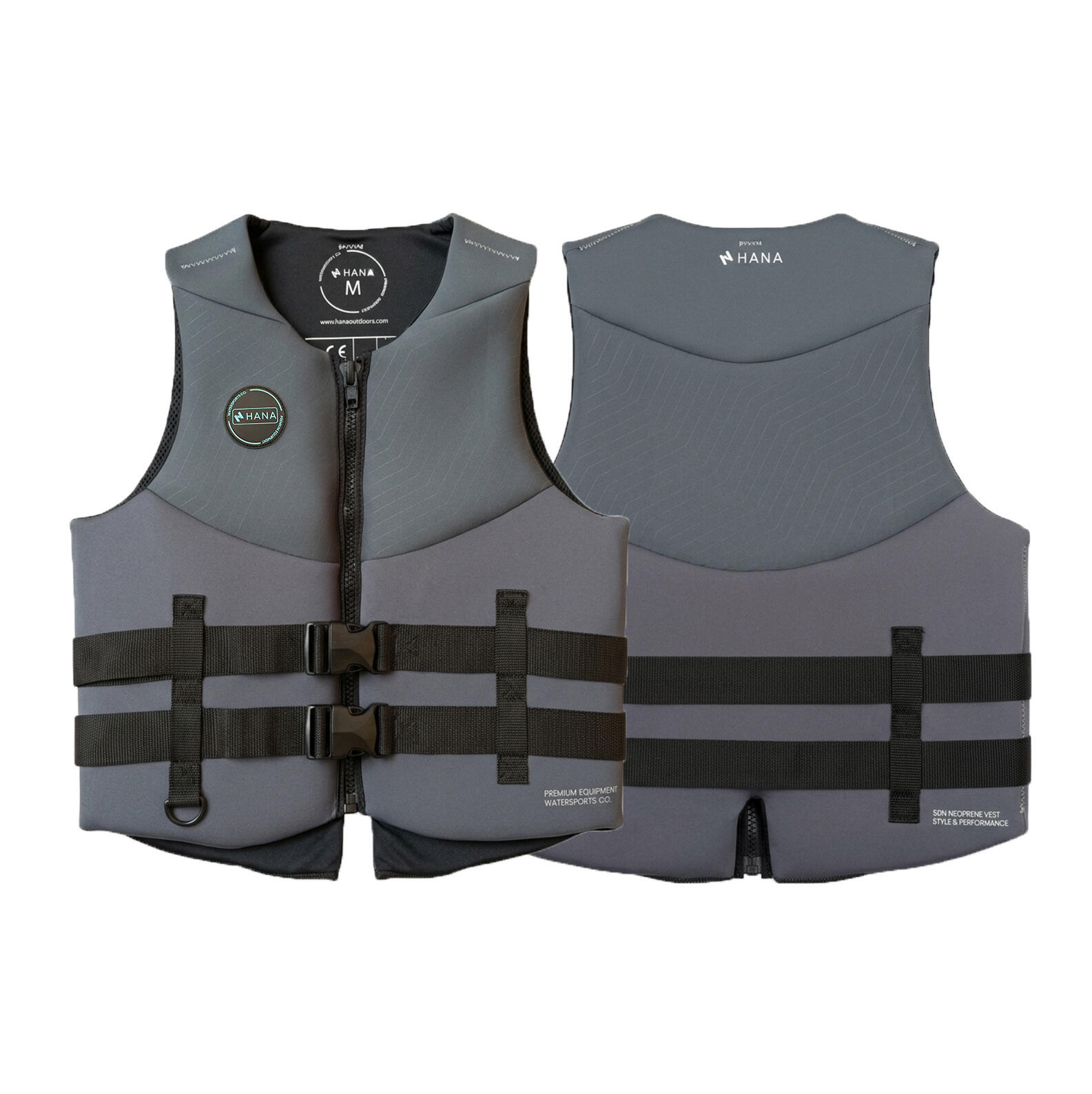 Chaleco 50N Neopreno Gris 4/5