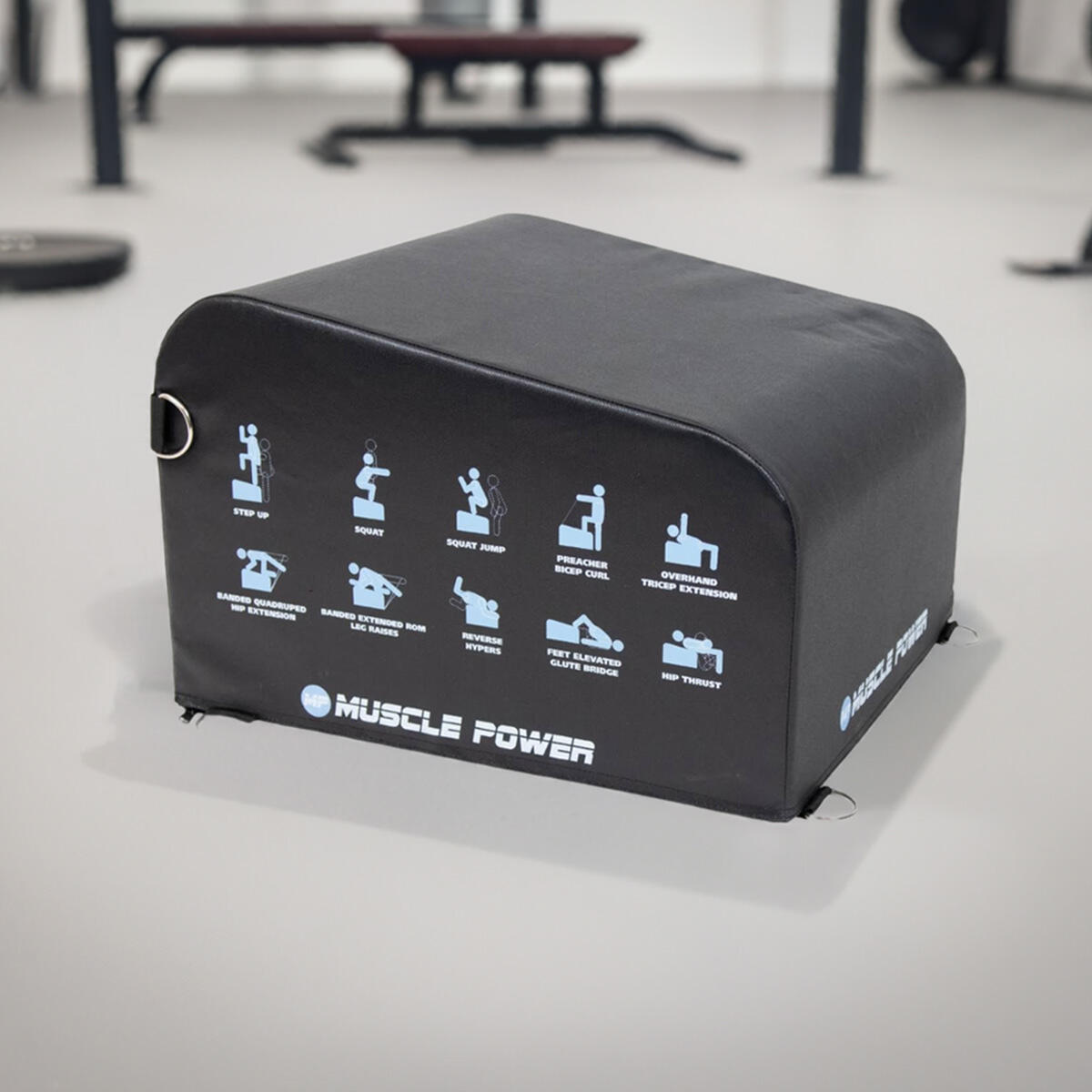 Muscle Power MPOK491 Hip Thrust Box zwart 2/7