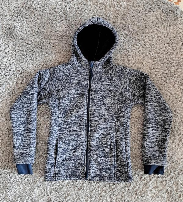 Entre Particuliers - Cardigan chaud avec doublure teddy, taille 134/140 2/4