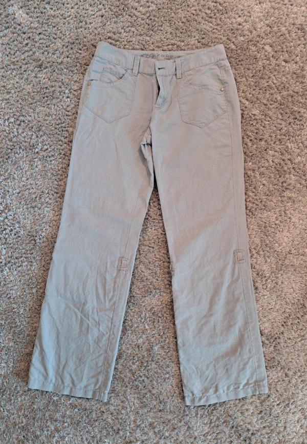 Entre Particuliers - Pantalon en coton et lin avec cordons, Esprit 2/6