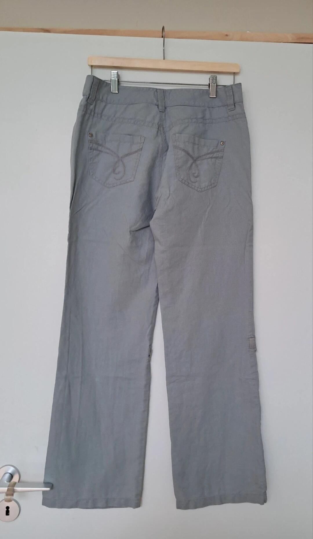 Entre Particuliers - Pantalon en coton et lin avec cordons, Esprit 5/6