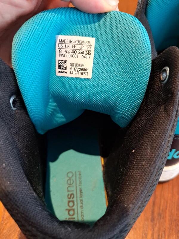 Tussen Particulieren - Adidas cloudfoam hoge sneakers, zeer goede staat! 5/7