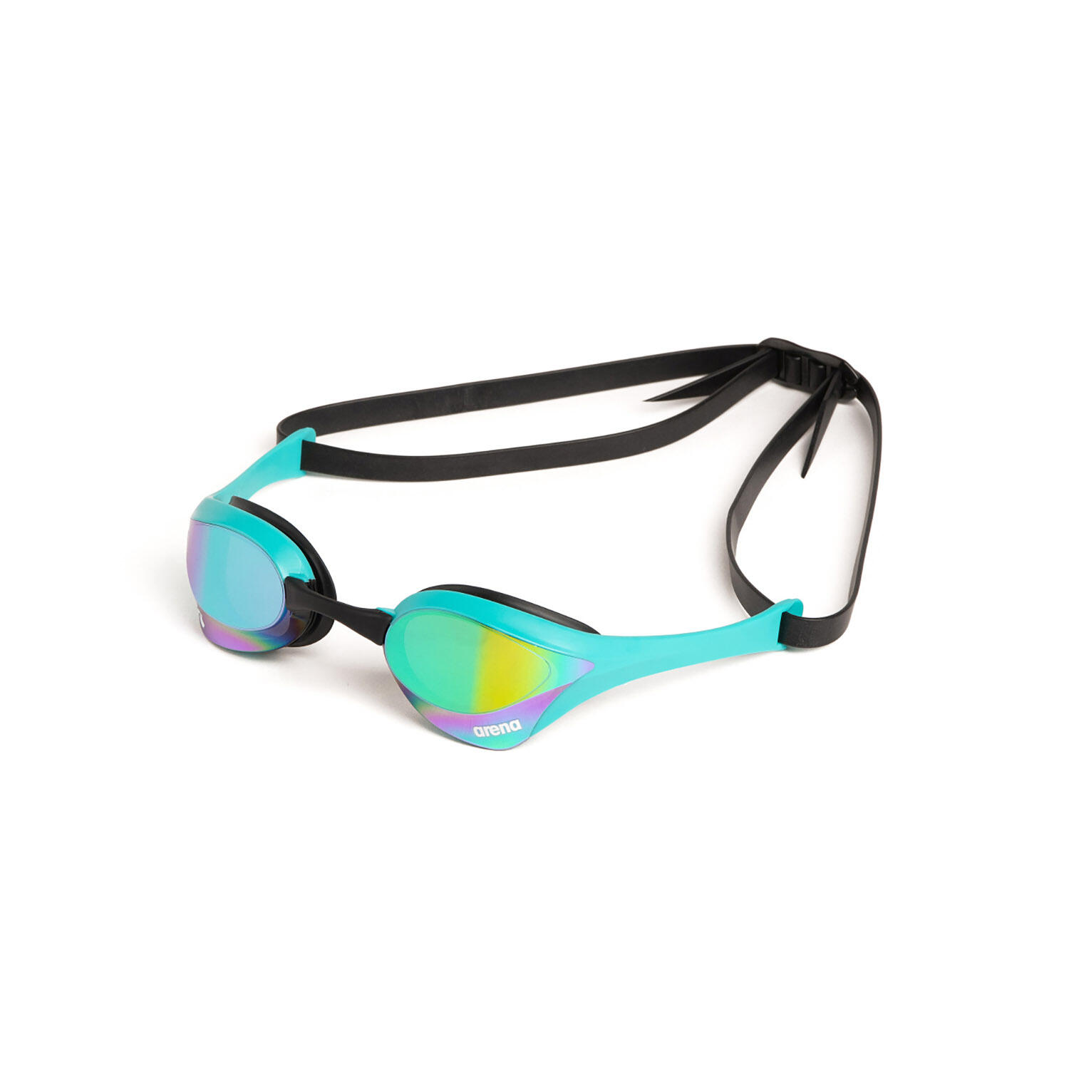 Palmes D'entraînement Arena Powerfin Pro II – Lame Courte, Talon Ouvert, 100% Silicone