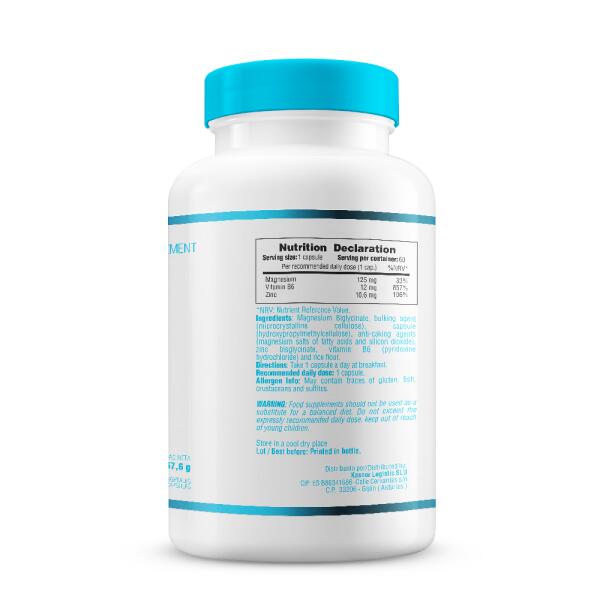 ZMA - 60 caps de Smart Supplements 3/5