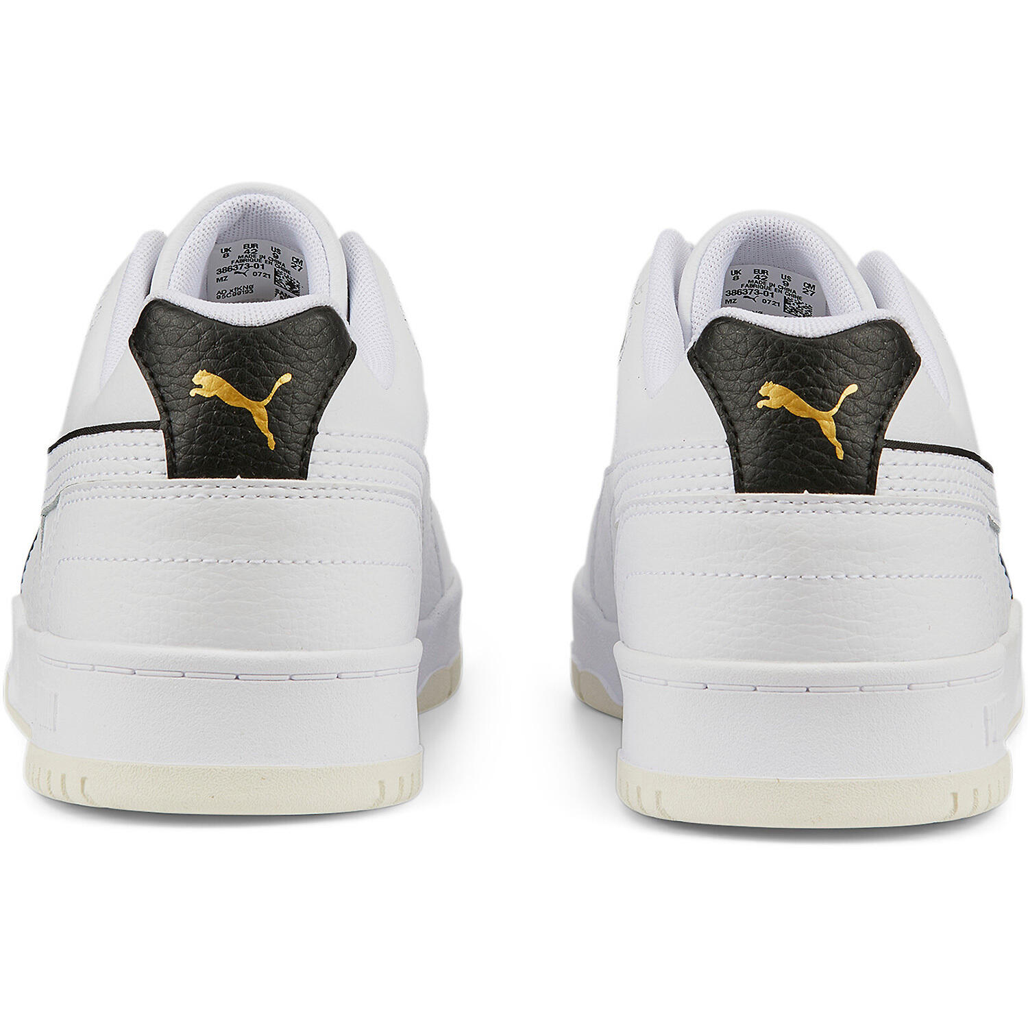 Puma RBD GAME LOW Sneaker Unisex 386373 01 weiss schwarz 4/7