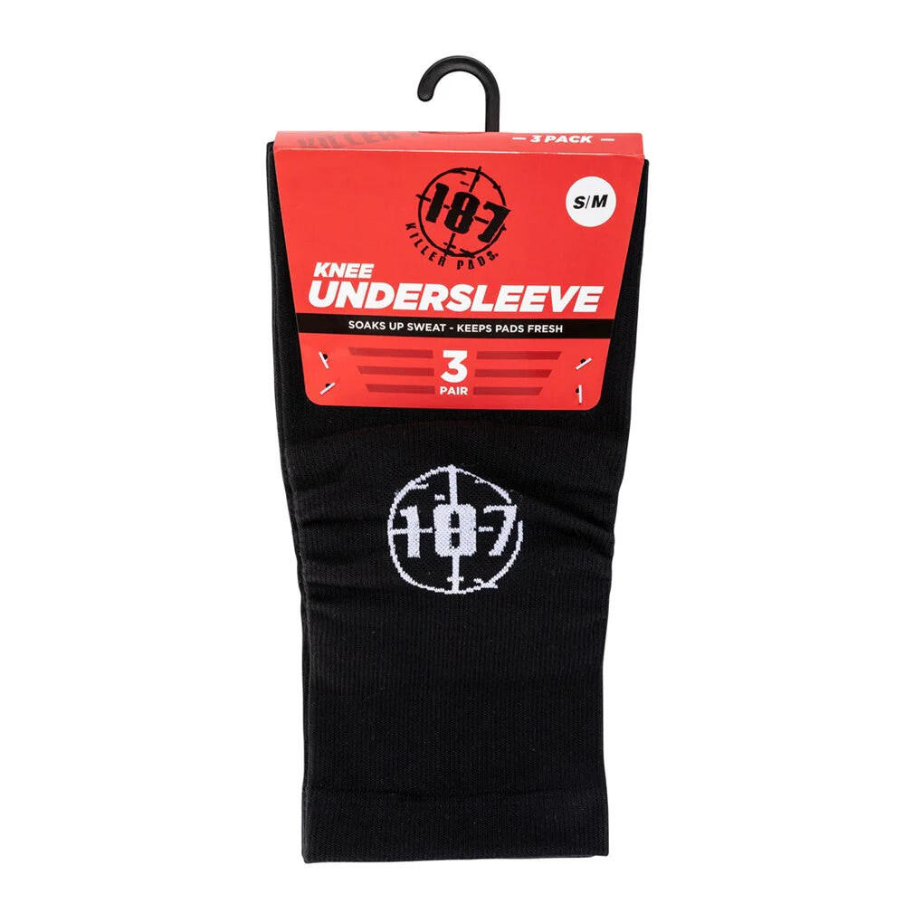 187 KILLER PADS Genouillère Undersleeve Noire [x3]- Taille L 3/5