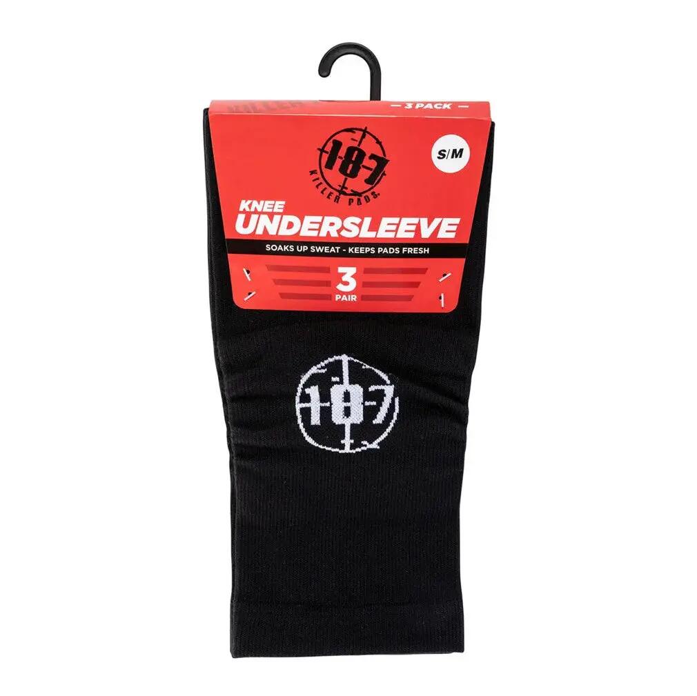 187 KILLER PADS Genouillère Undersleeve Noire [x3]- Taille L 3/5