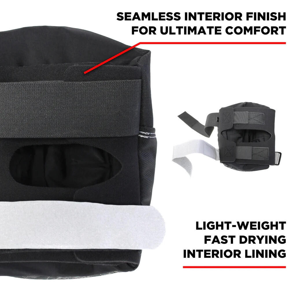 187 KILLER PADS Genouillère PRO Black White- Taille M 4/6