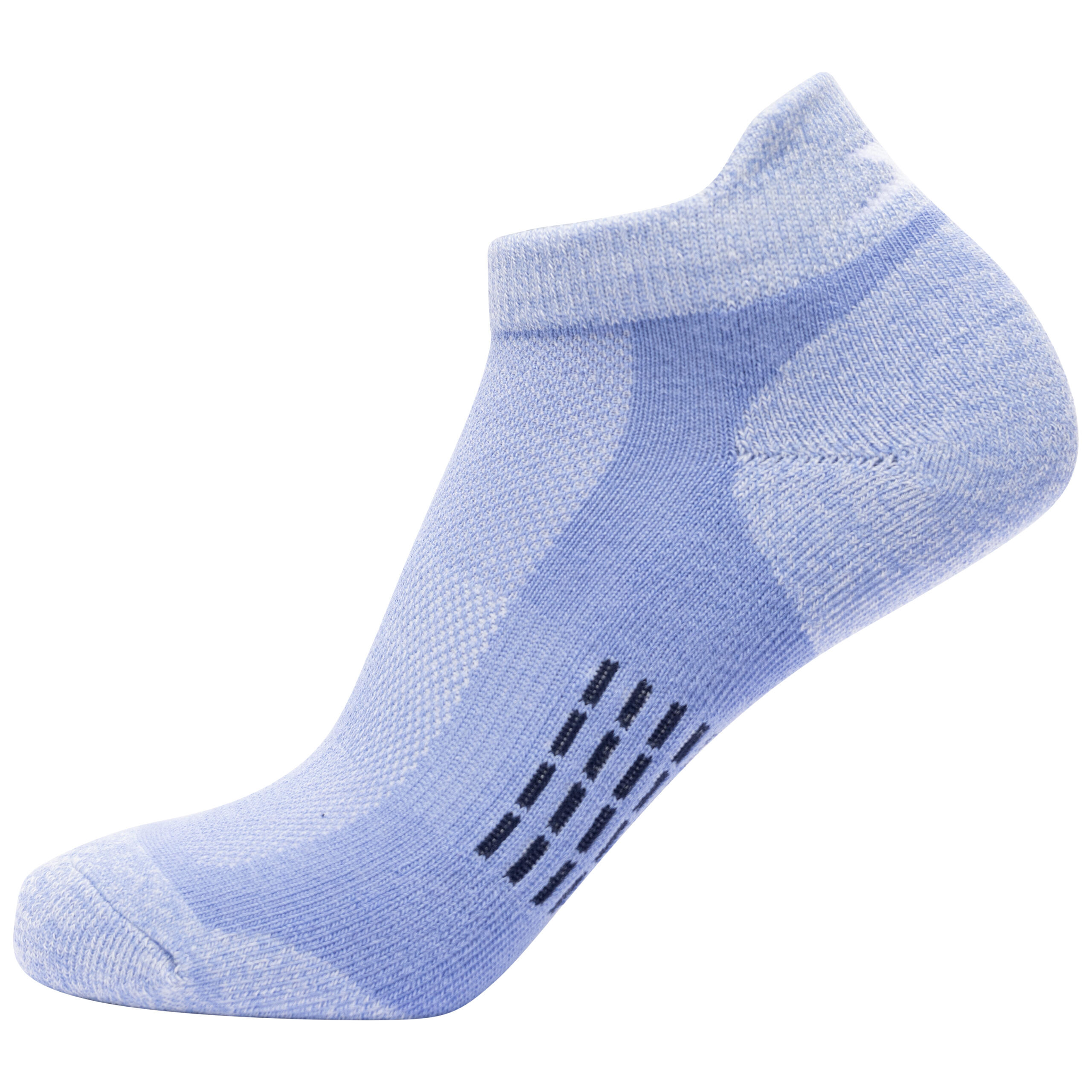 Trespass Kids Champ sneakersokken 2 paar - Navy / Blauw, maat 9/12 2/5