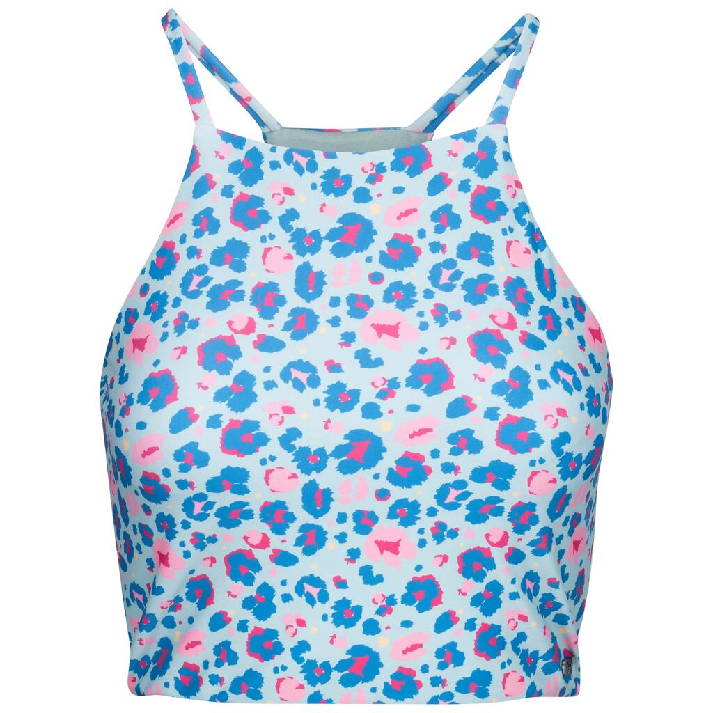 Womens Printed Swimwear Removable Bust Pads Bikini Crop Top - Harlow