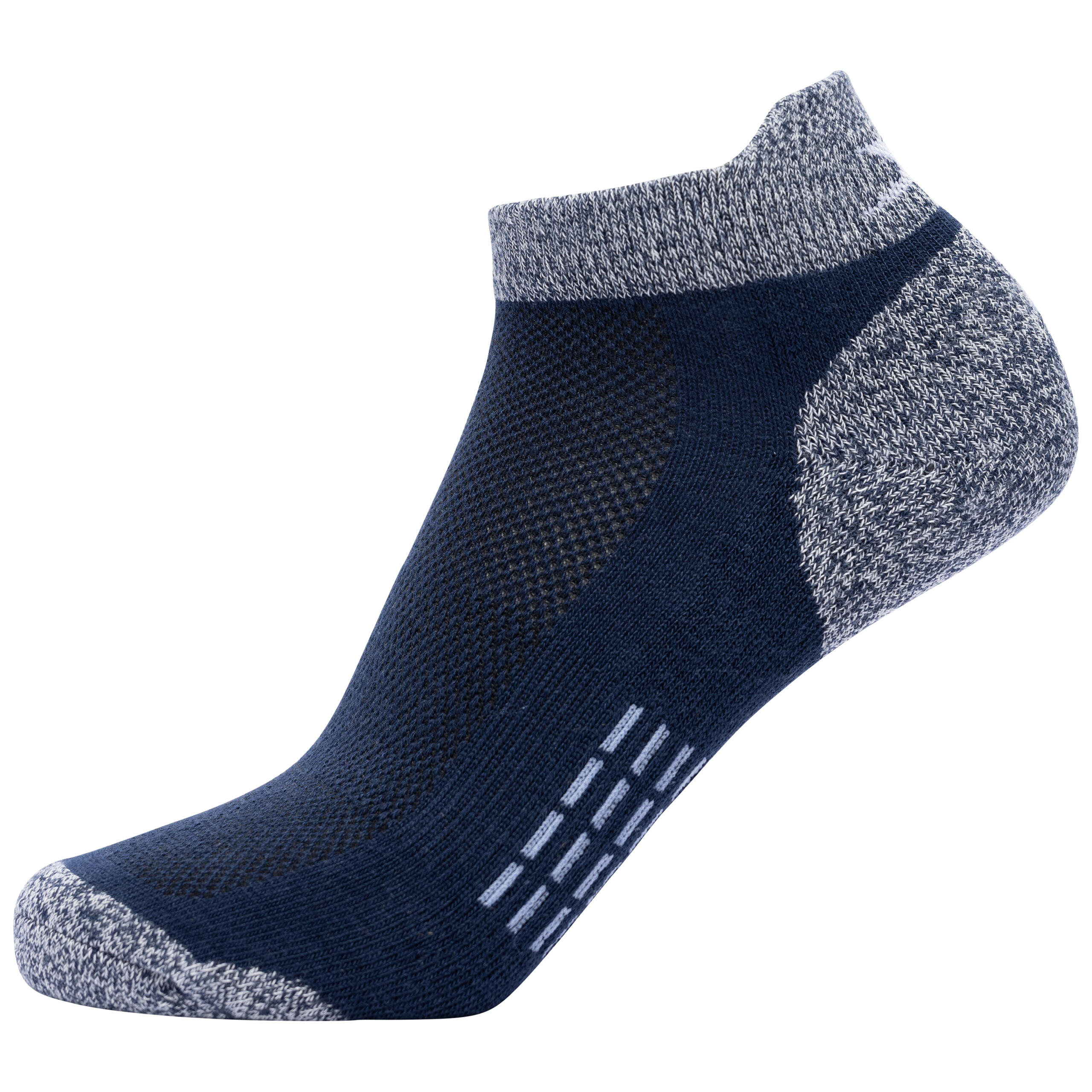 Trespass Kids Champ sneakersokken 2 paar - Navy / Blauw, maat 9/12 4/5