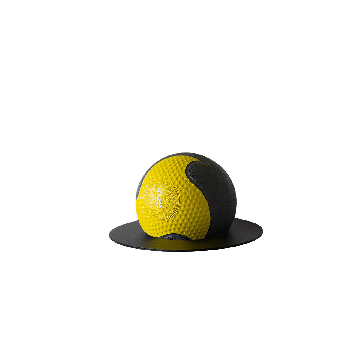 Muscle Power Rubber medicijnbal 2 kg 5/7