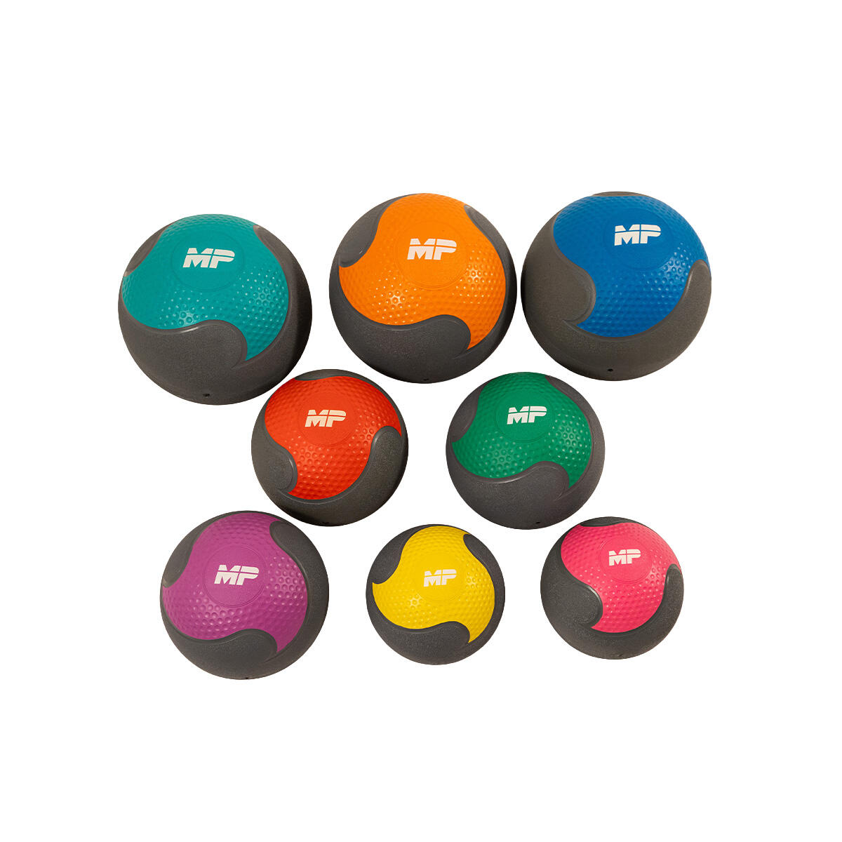 Muscle Power Rubber medicijnbal 5 kg 7/7