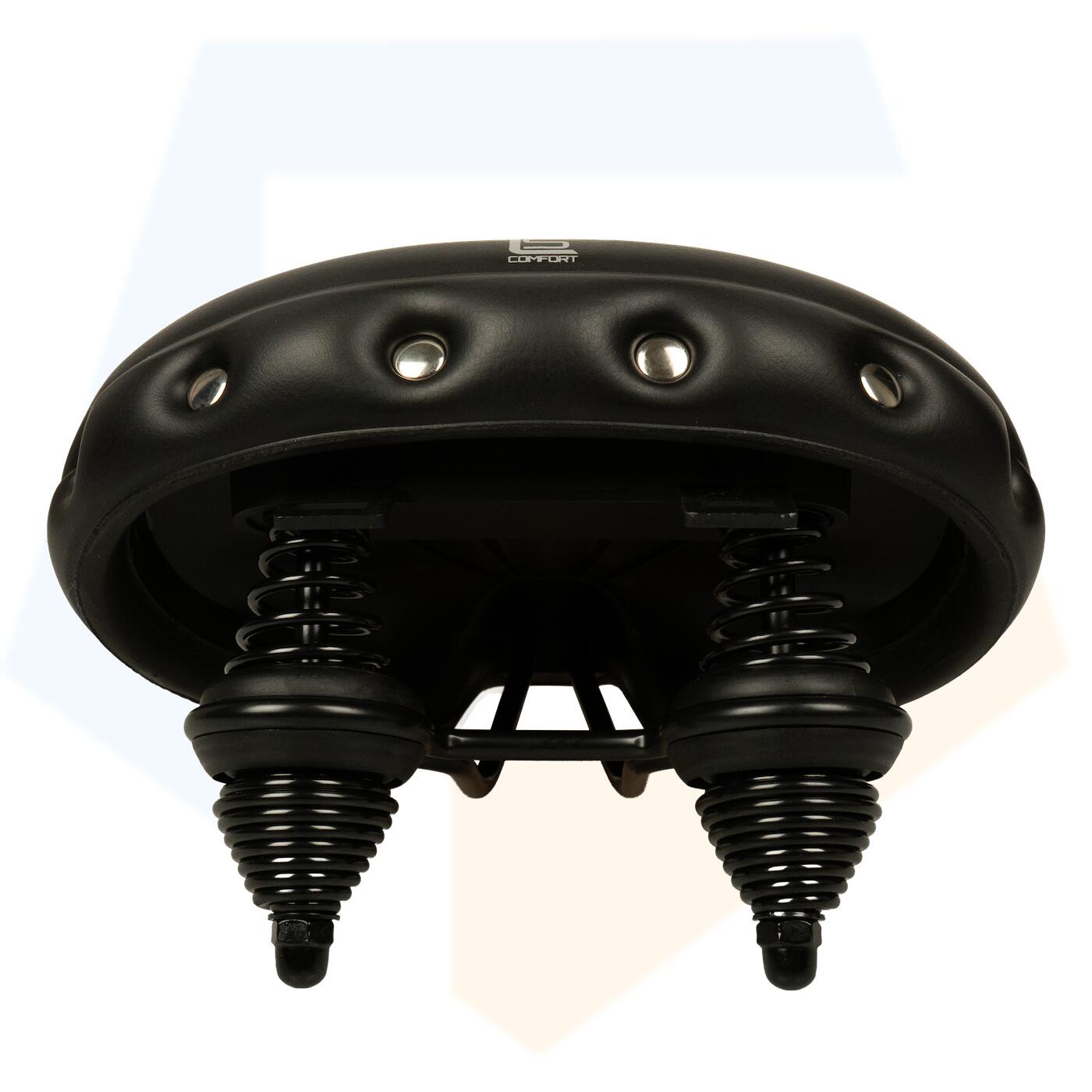 Selle Komfort Sattel schwarz (Nachahmungsdrifter -Sattel ohne Schlinge 4/4