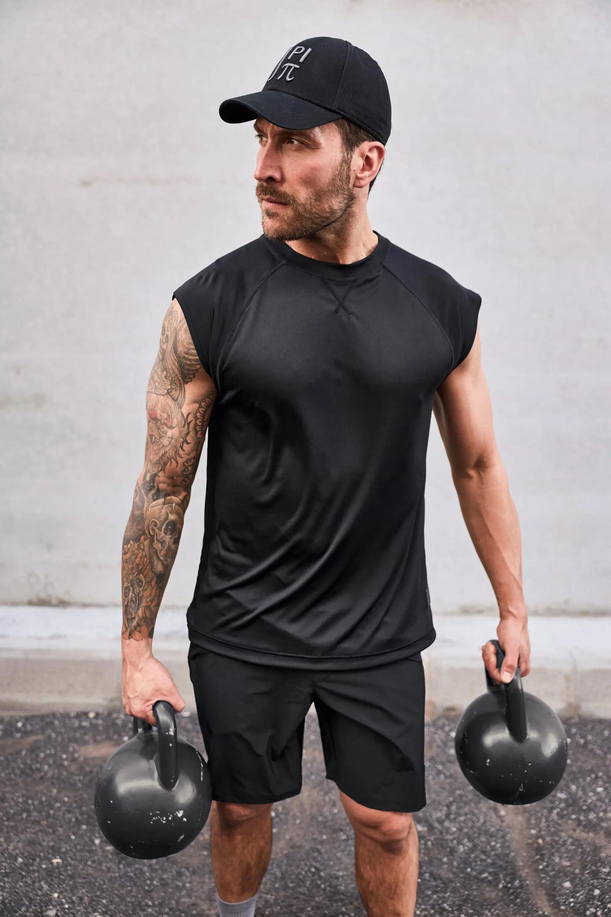 Hommes Haut technique ventre confort et séchage QuickDry collection Fitness 7/7