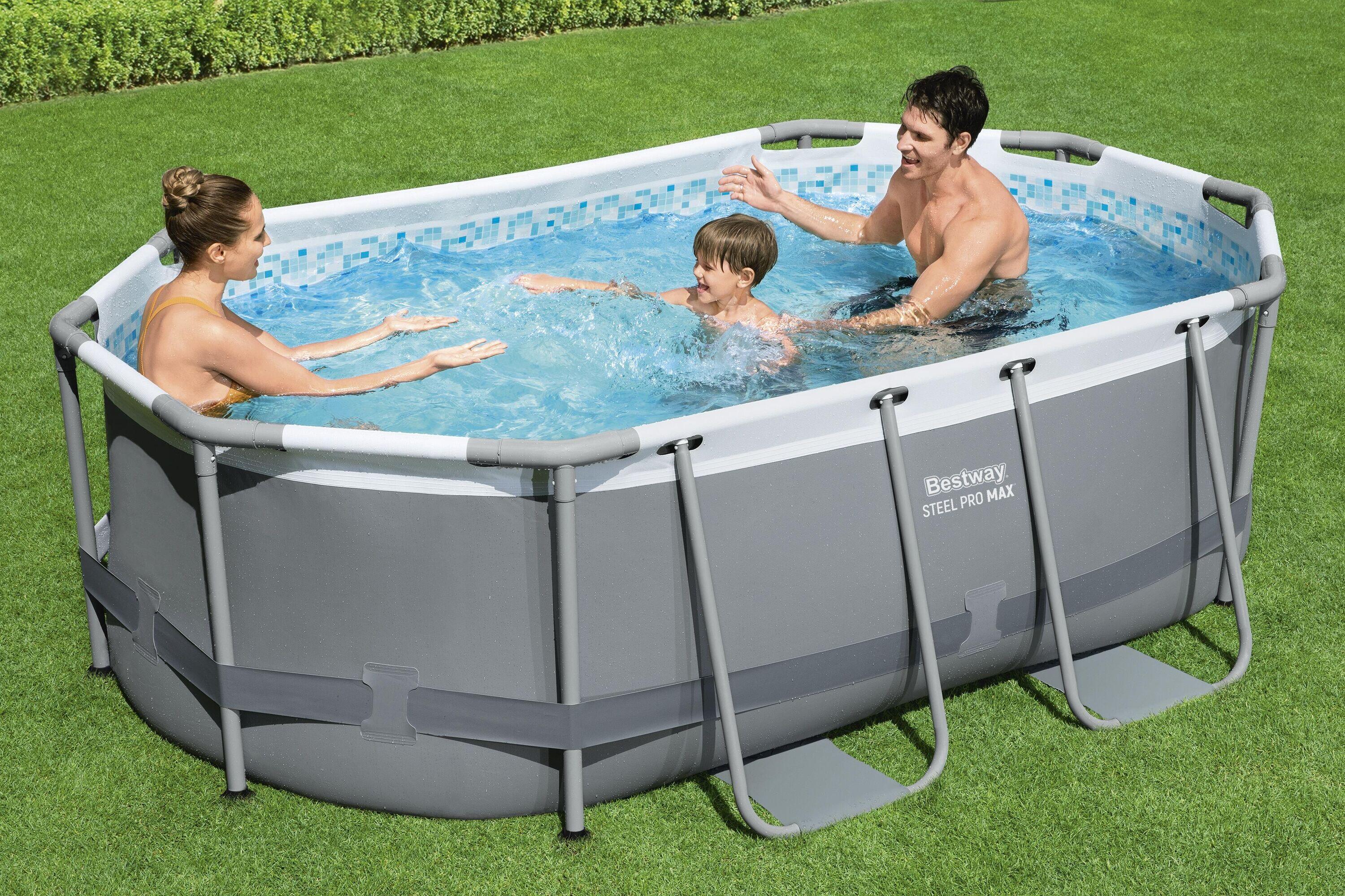 Bestway 5616J-7 Piscina base fuori terra Steel Pro Max da 305x200x84 cm 4/7