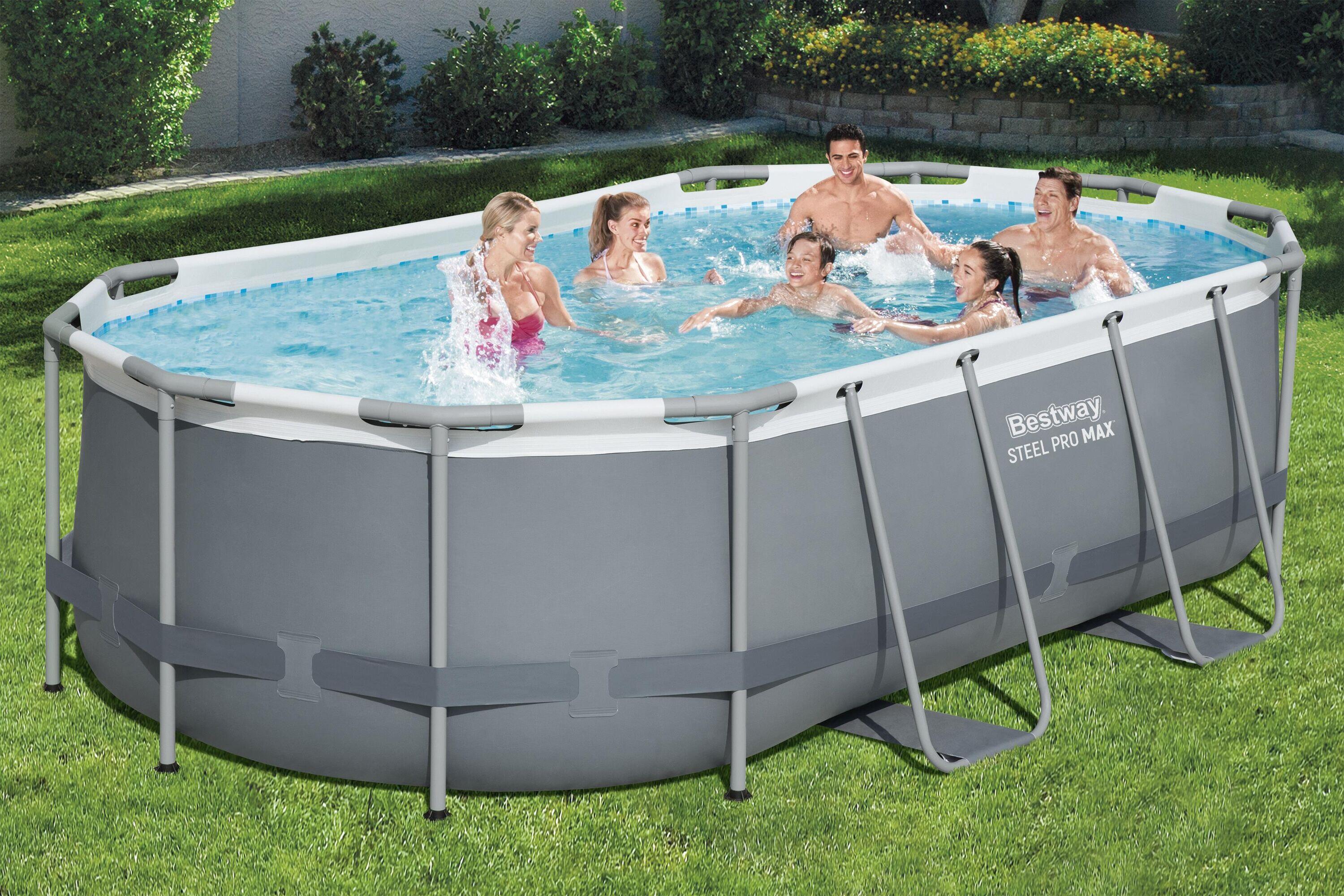 Bestway 5616K-7 Piscina base fuori terra Steel Pro Max da 427x250x100 cm 4/7