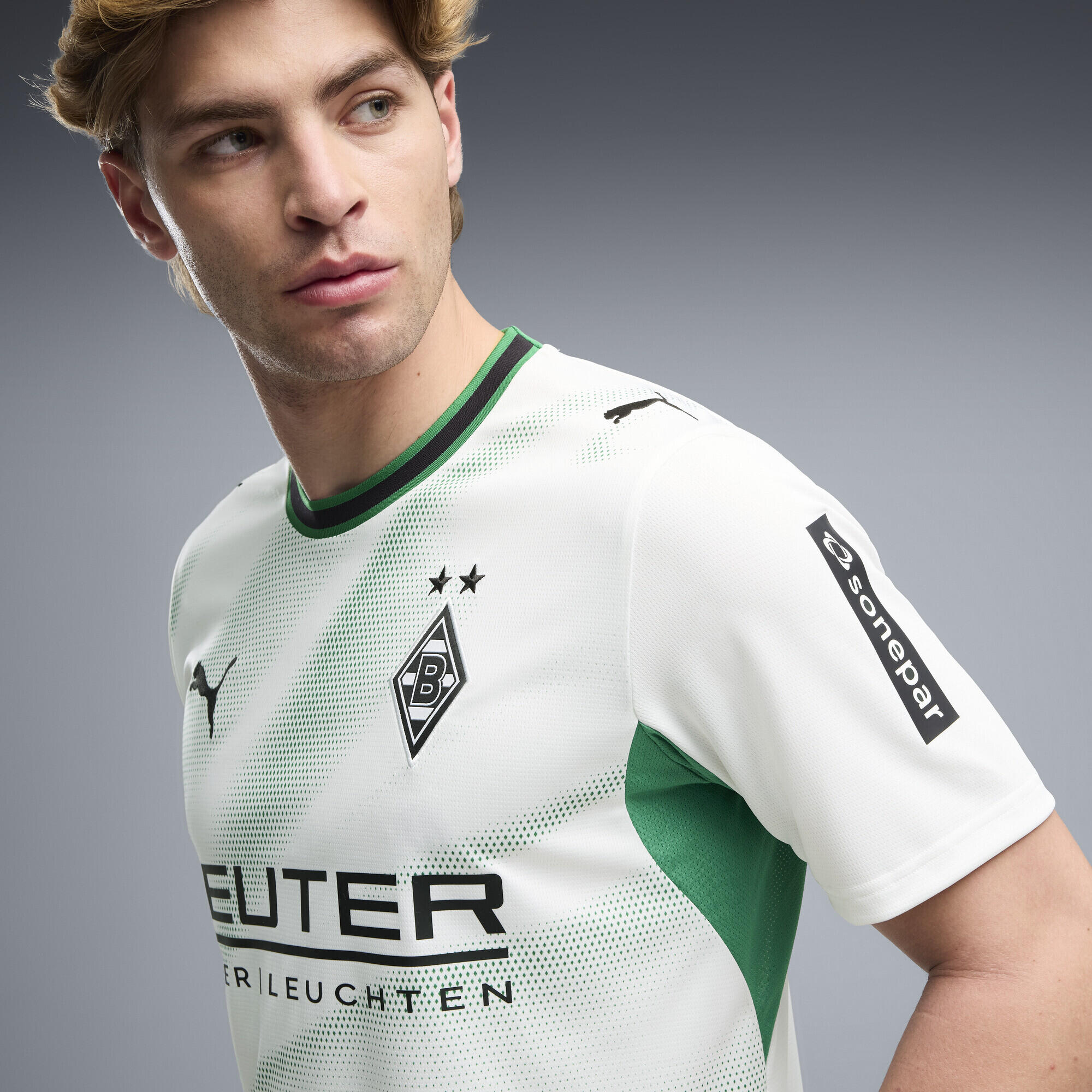 Borussia Mönchengladbach 26/27 thuisshirt voor heren PUMA 3/6