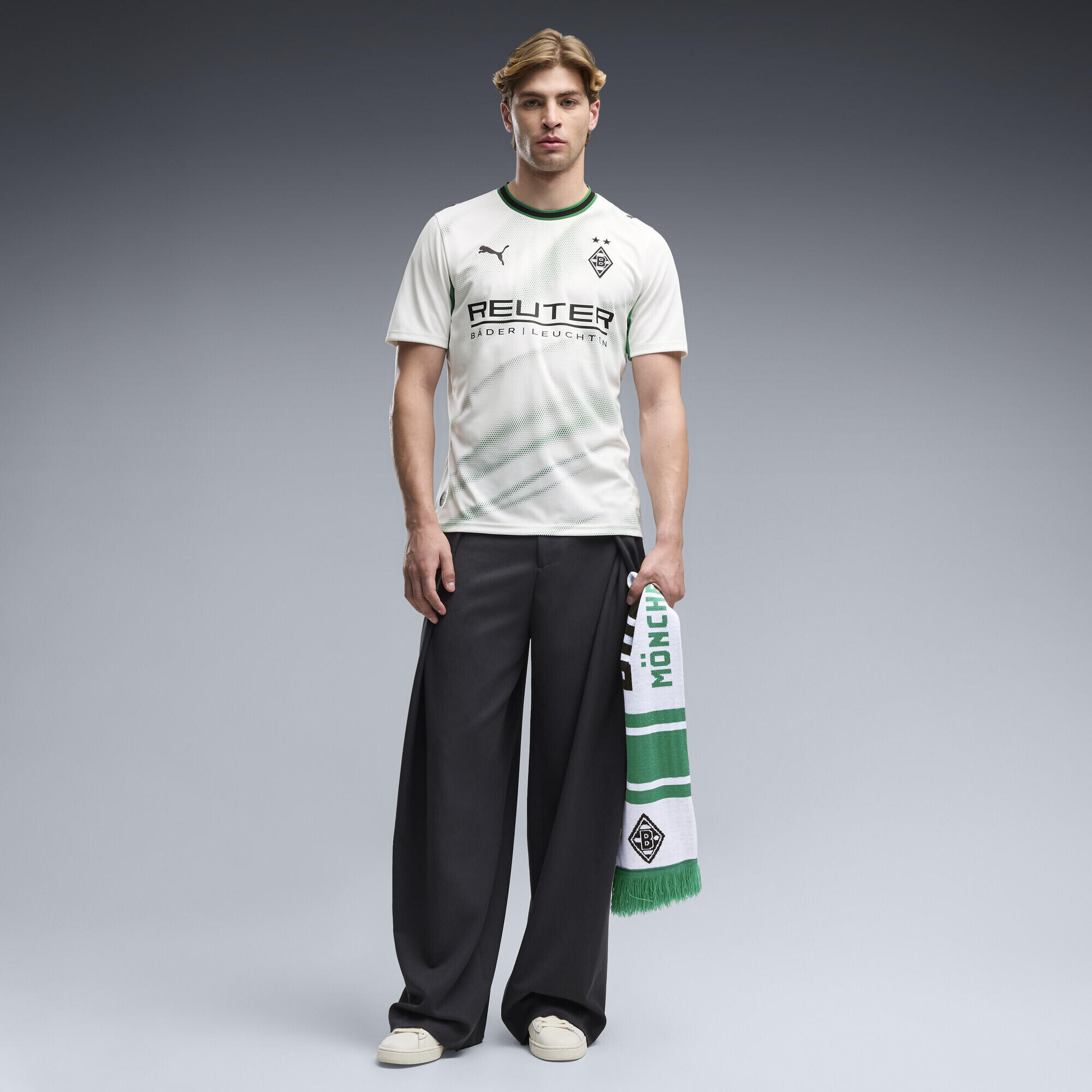 Borussia Mönchengladbach 26/27 thuisshirt voor heren PUMA 4/6