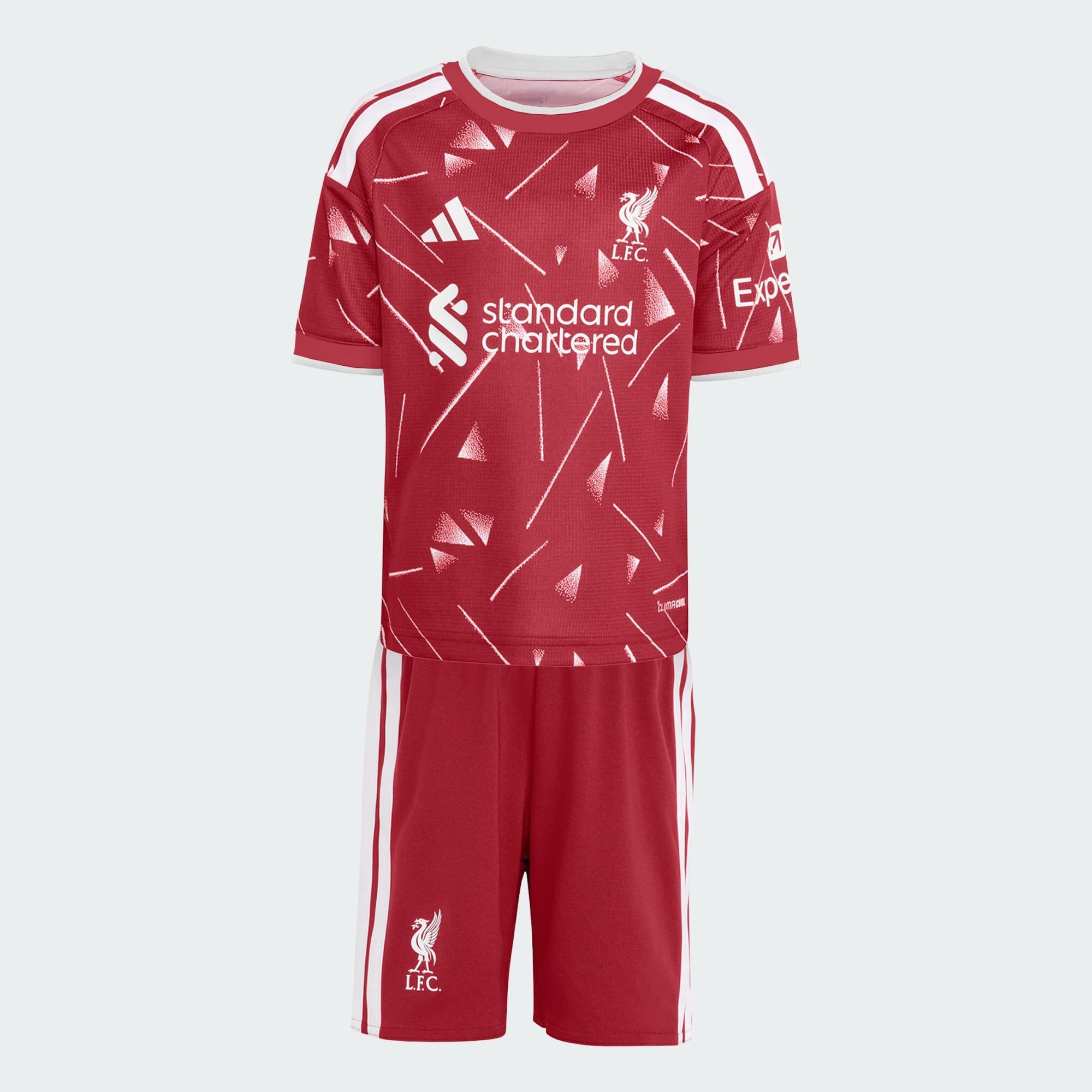 Ensemble Domicile Liverpool FC 26/27 Enfants 4/7