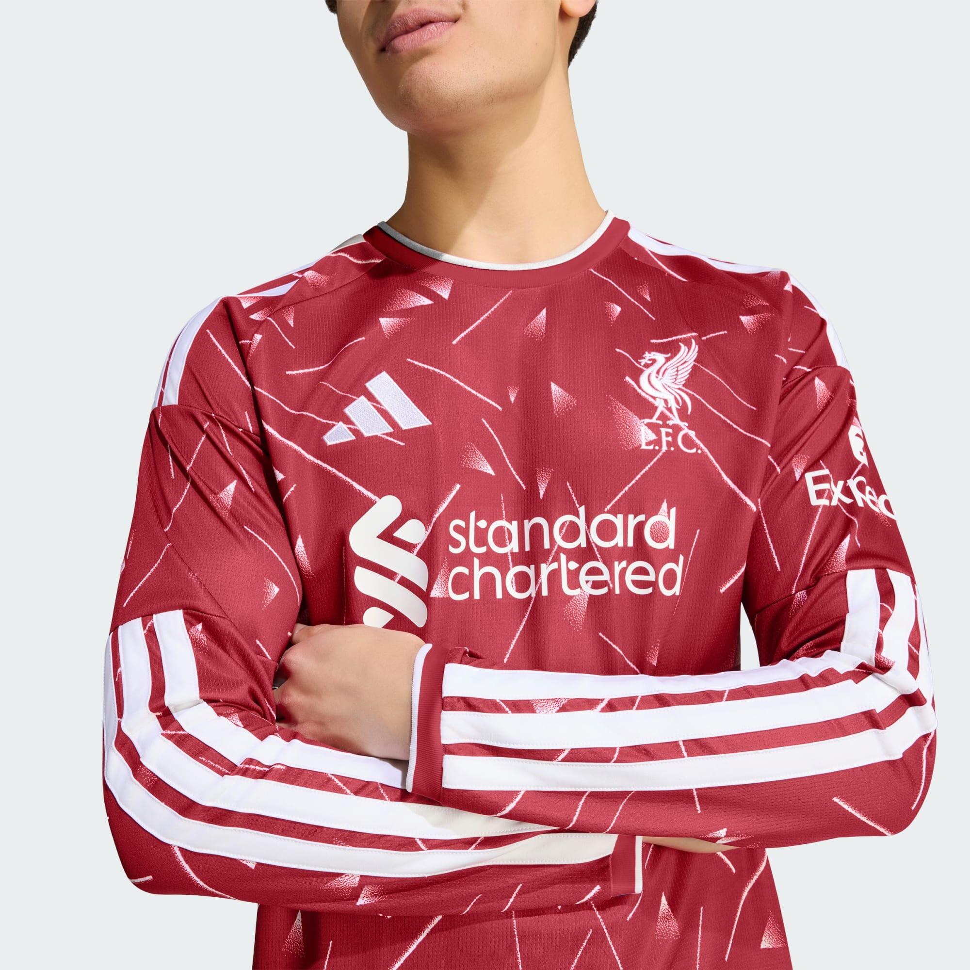 Koszulka podstawowa z długim rękawem Liverpool FC 26/27 6/7