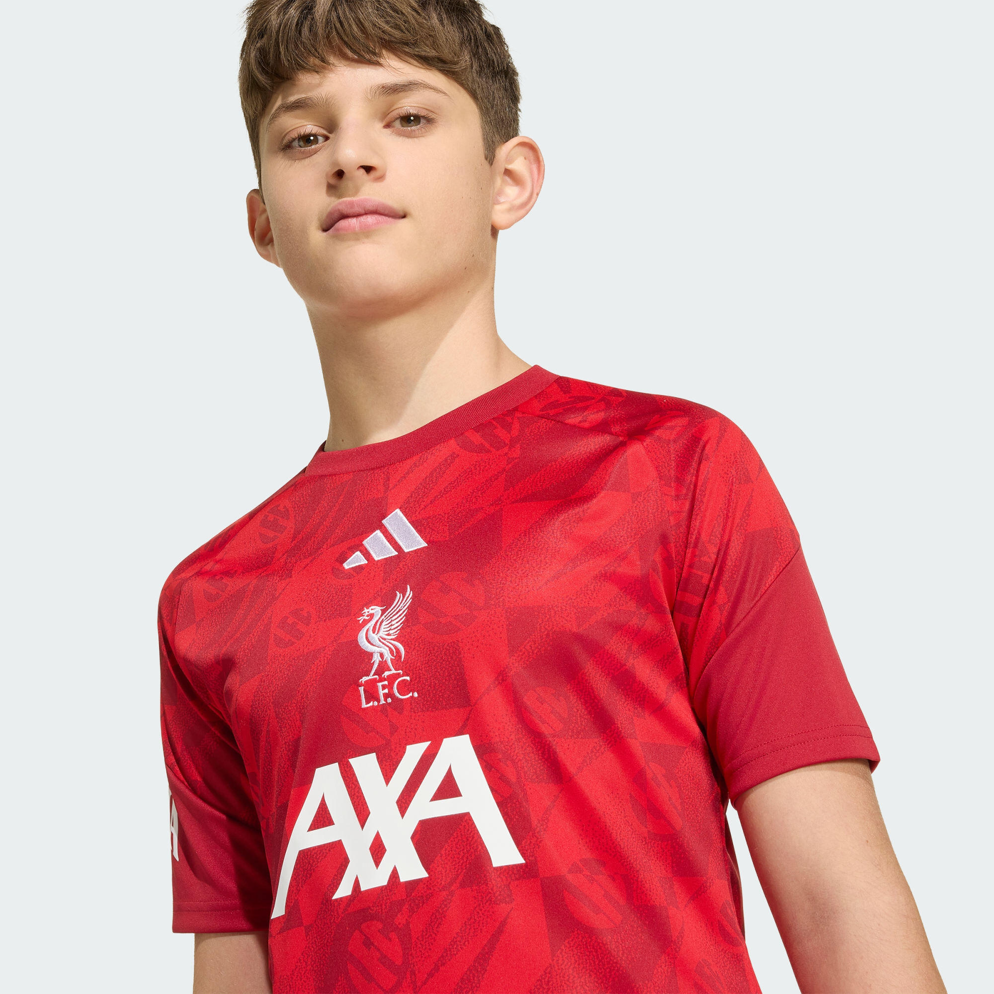 Maglia pre-partita Liverpool FC 26/27 per bambini e bambine 6/7