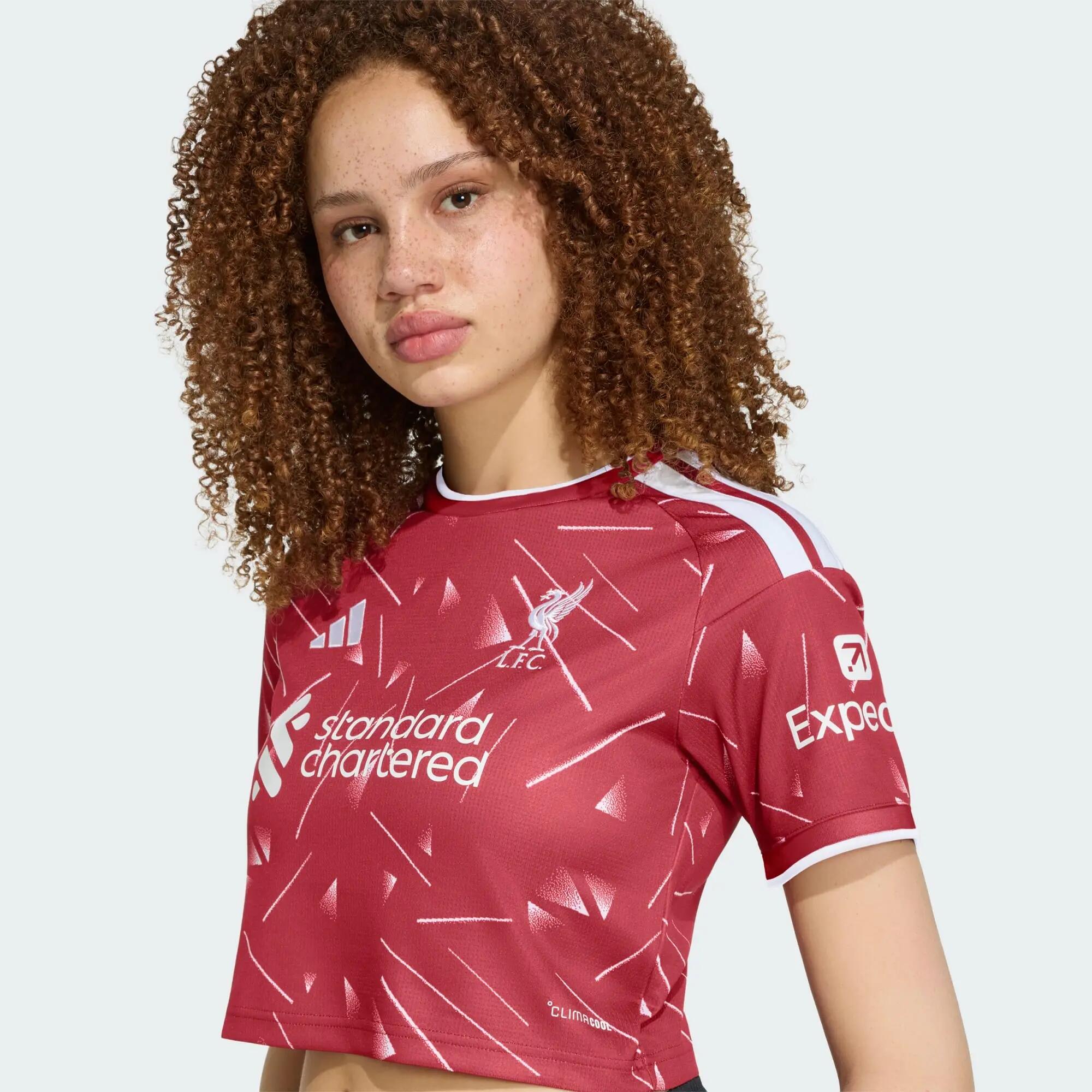 Maillot crop top domicile Liverpool FC 26/27 6/7