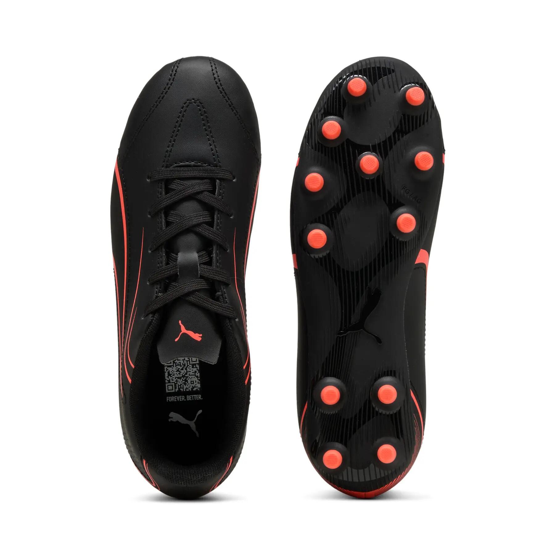 Sapatos de futebol para crianças Puma Vitoria FG/AG 4/6