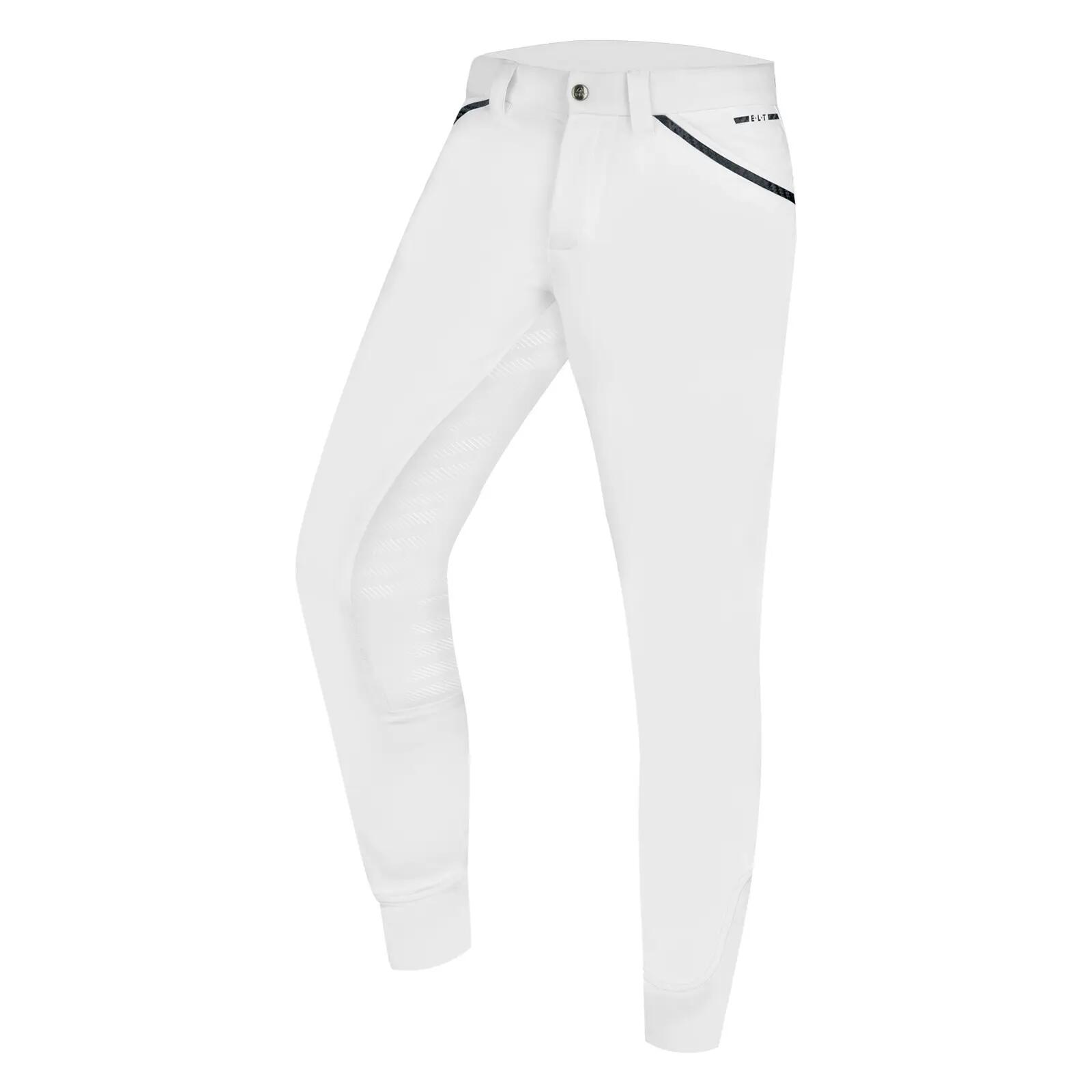 Pantaloni echitație ELT Marc cu grip mediu