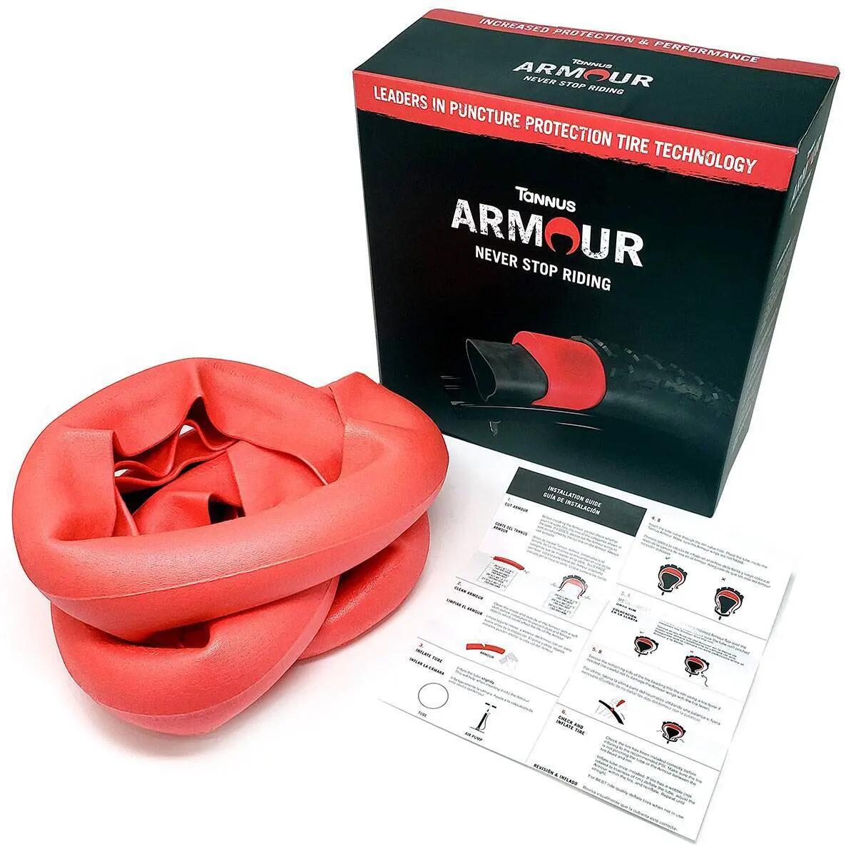 Tannus Armour inserto pneu 700x42-47c anti-crevaison rouge 2/5