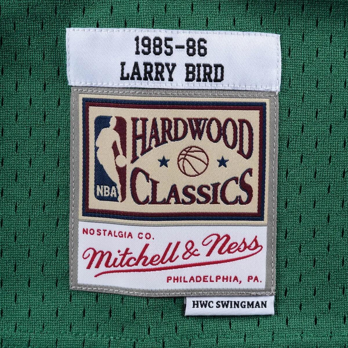 NBA-Trikot Boston Celtics Larry Bird 3/4